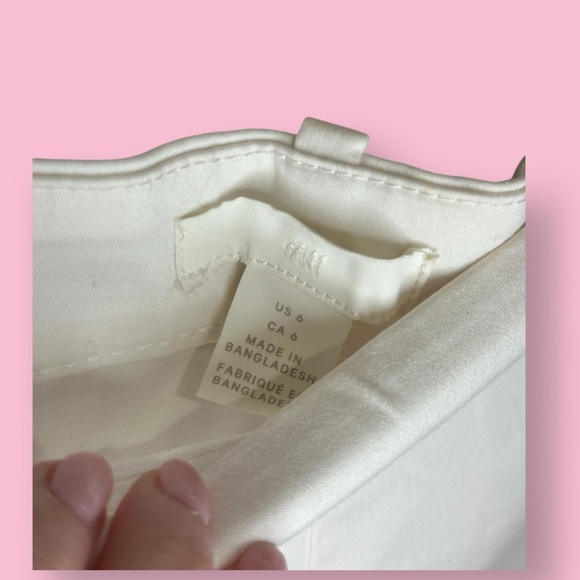 H&M White Slacks NWOT - Picture 4 of 10